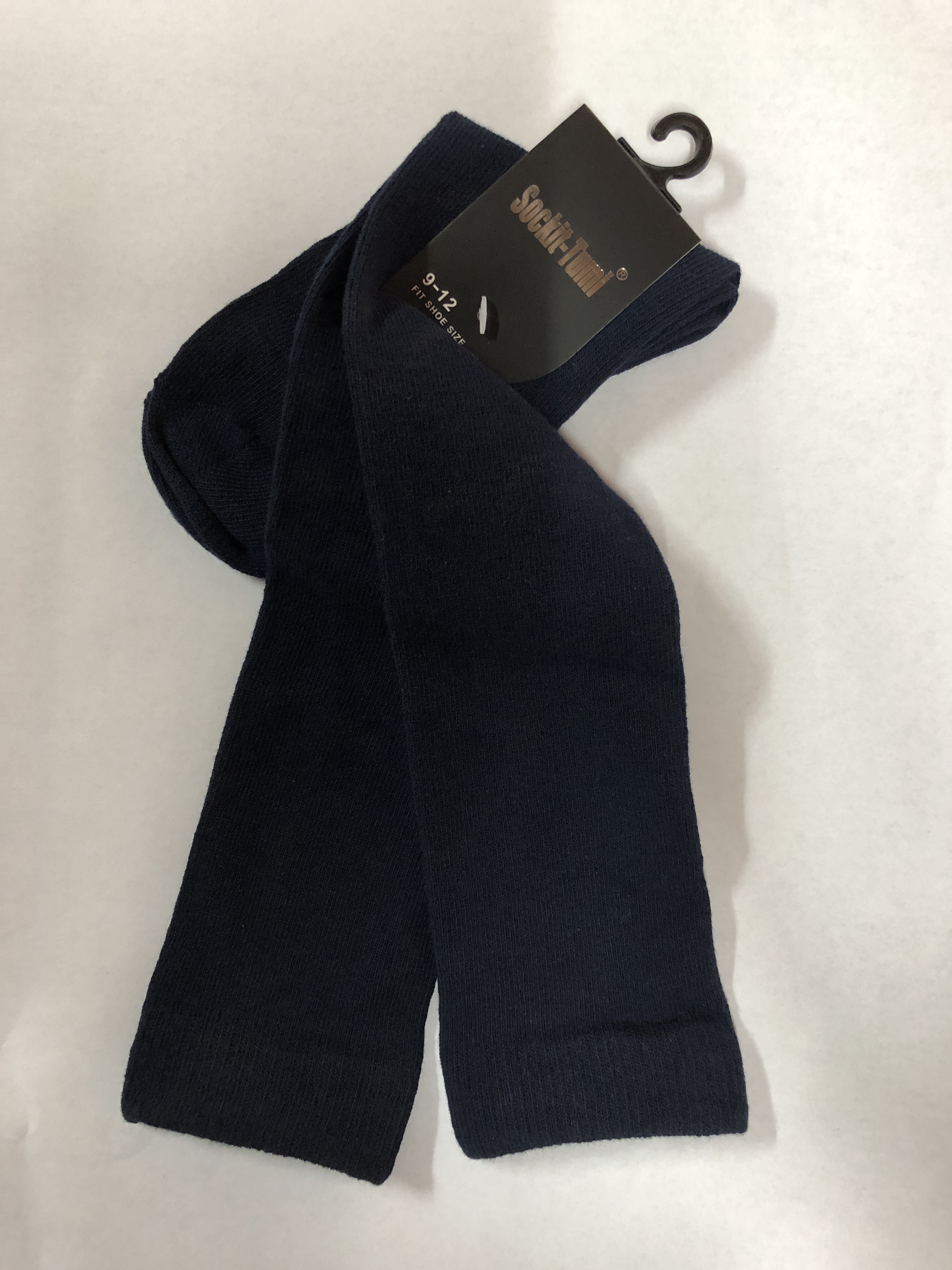 St Columbkille’s Navy Knee High Socks – Poppets Direct
